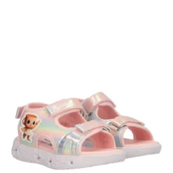 Sandali Bambina Rosa con Luci
