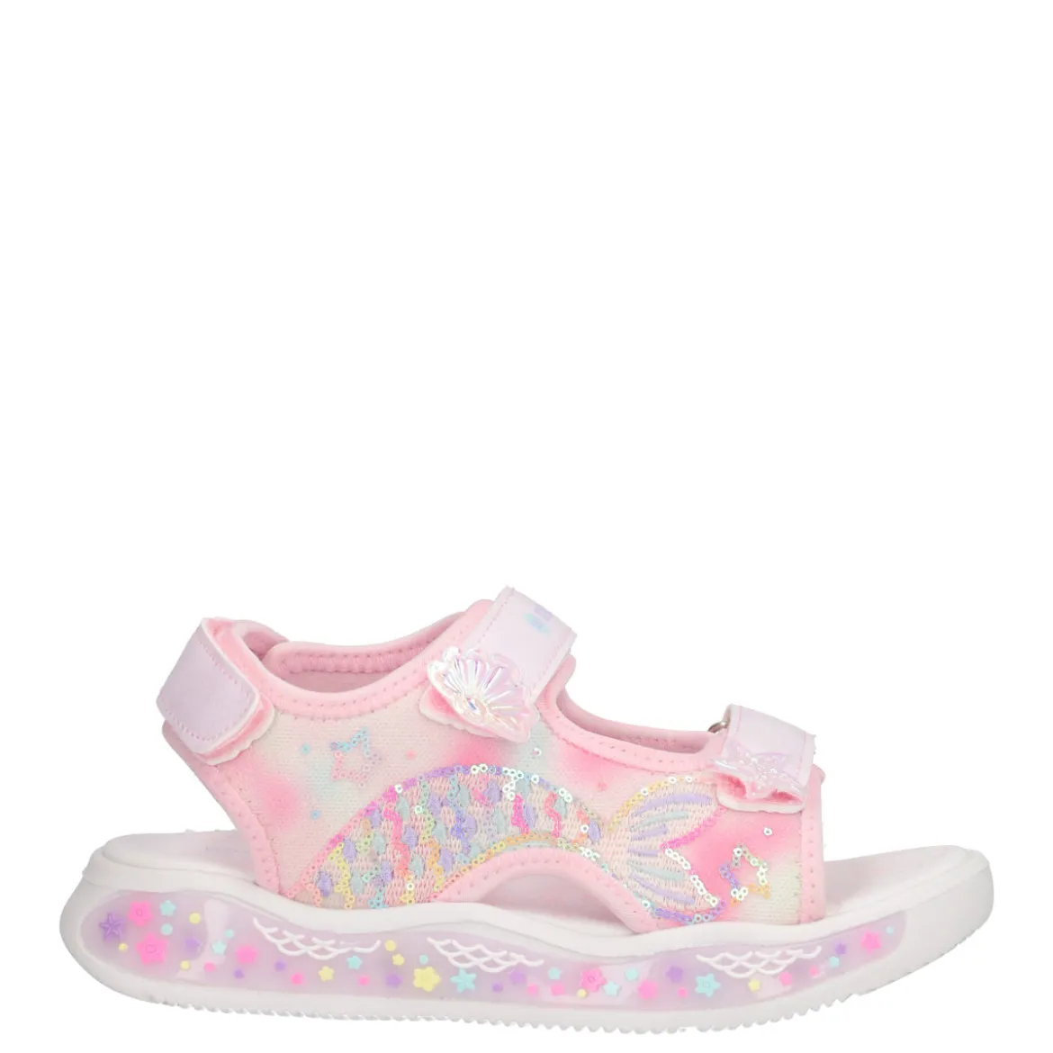 Sandali Bambina Rosa con Luci