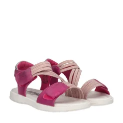 Sandali Bambina Rosa e Fucsia