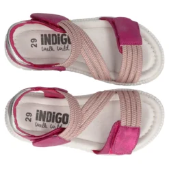 Sandali Bambina Rosa e Fucsia