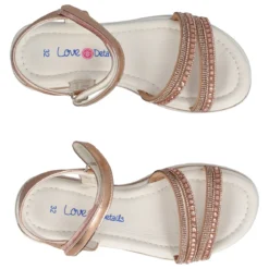 Sandali Bambina Rose Gold
