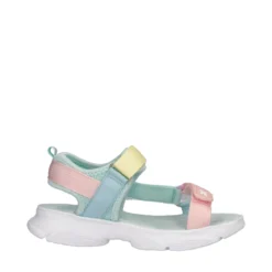 Sandali Bambina Verde Acqua, Rosa e Gialli