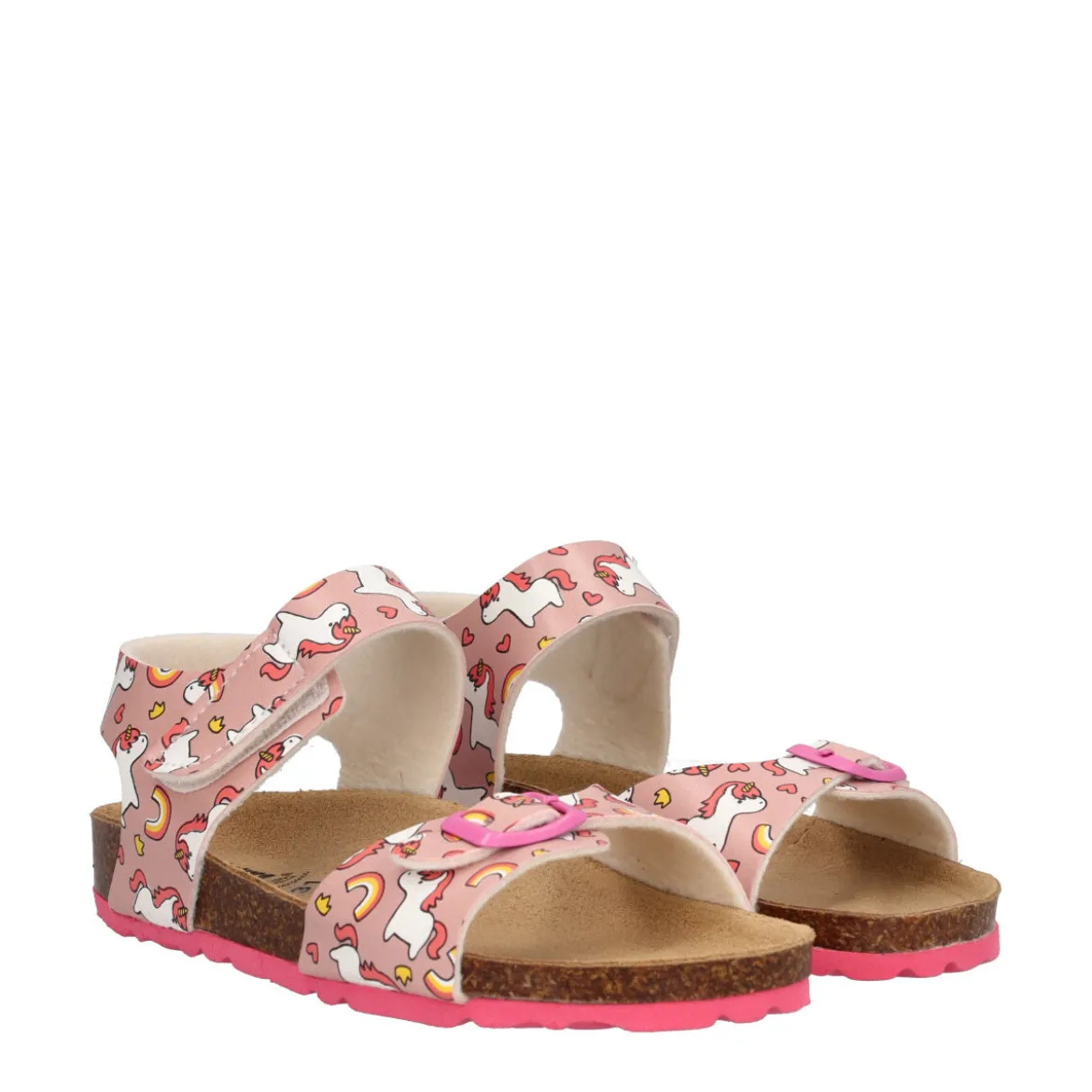 Sandali Bambini Rosa con Unicorni