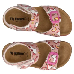 Sandali Bambini Rosa con Unicorni
