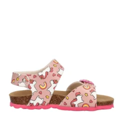 Sandali Bambini Rosa con Unicorni