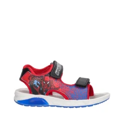 Sandali Bambino SpiderMan Rossi e Blu
