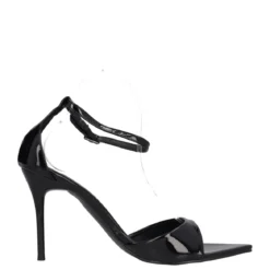 Sandali con Tacchi Donna Neri in Vernice