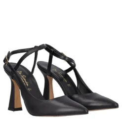 Sandali con tacco 8 cm Donna Neri