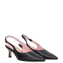 Sandali con Tacco 5 cm Donna Neri