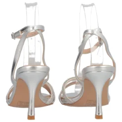 Sandali con Tacco Donna Argento