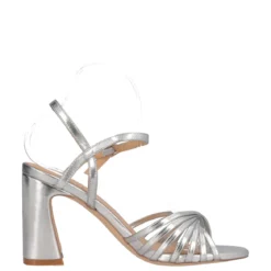 Sandali con Tacco Donna Argento