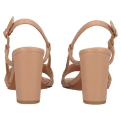 Sandali con Tacco Donna Beige