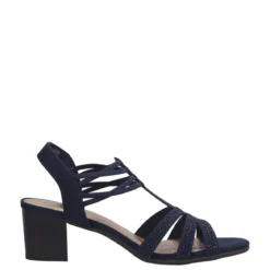 Sandali con Tacco Donna Blu