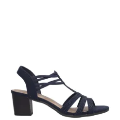 Sandali con Tacco Donna Blu
