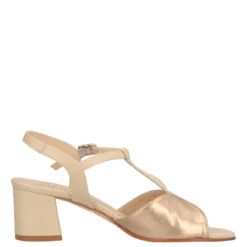 Sandali con Tacco Donna in Pelle