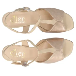 Sandali con Tacco Donna in Pelle