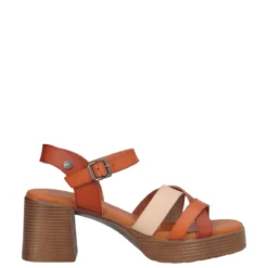 Sandali con Tacco Donna Marroni