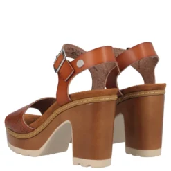 Sandali con Tacco Donna Marroni