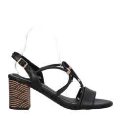 Sandali con Tacco Donna Nere