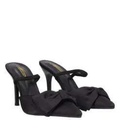 Sandali con Tacco Donna Neri