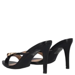 Sandali con Tacco Donna Neri