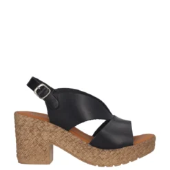 Sandali con Tacco Donna Neri