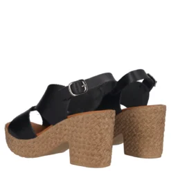 Sandali con Tacco Donna Neri