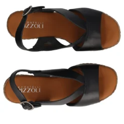 Sandali con Tacco Donna Neri