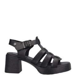 Sandali con Tacco Donna Neri