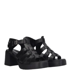 Sandali con Tacco Donna Neri