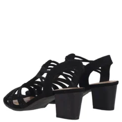 Sandali con Tacco Donna Nero