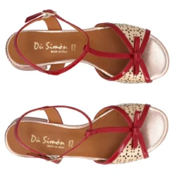 Sandali con Tacco Donna Rossi e Crema