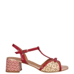 Sandali con Tacco Donna Rossi e Crema