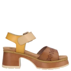 Sandali con Tacco Donna Taupe