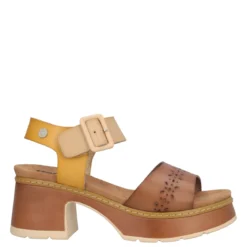 Sandali con Tacco Donna Taupe