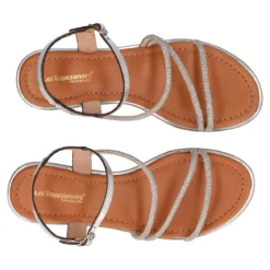 Sandali Donna Argento in Pelle