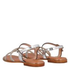 Sandali Donna Argento in Pelle