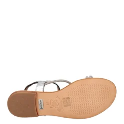 Sandali Donna Argento in Pelle