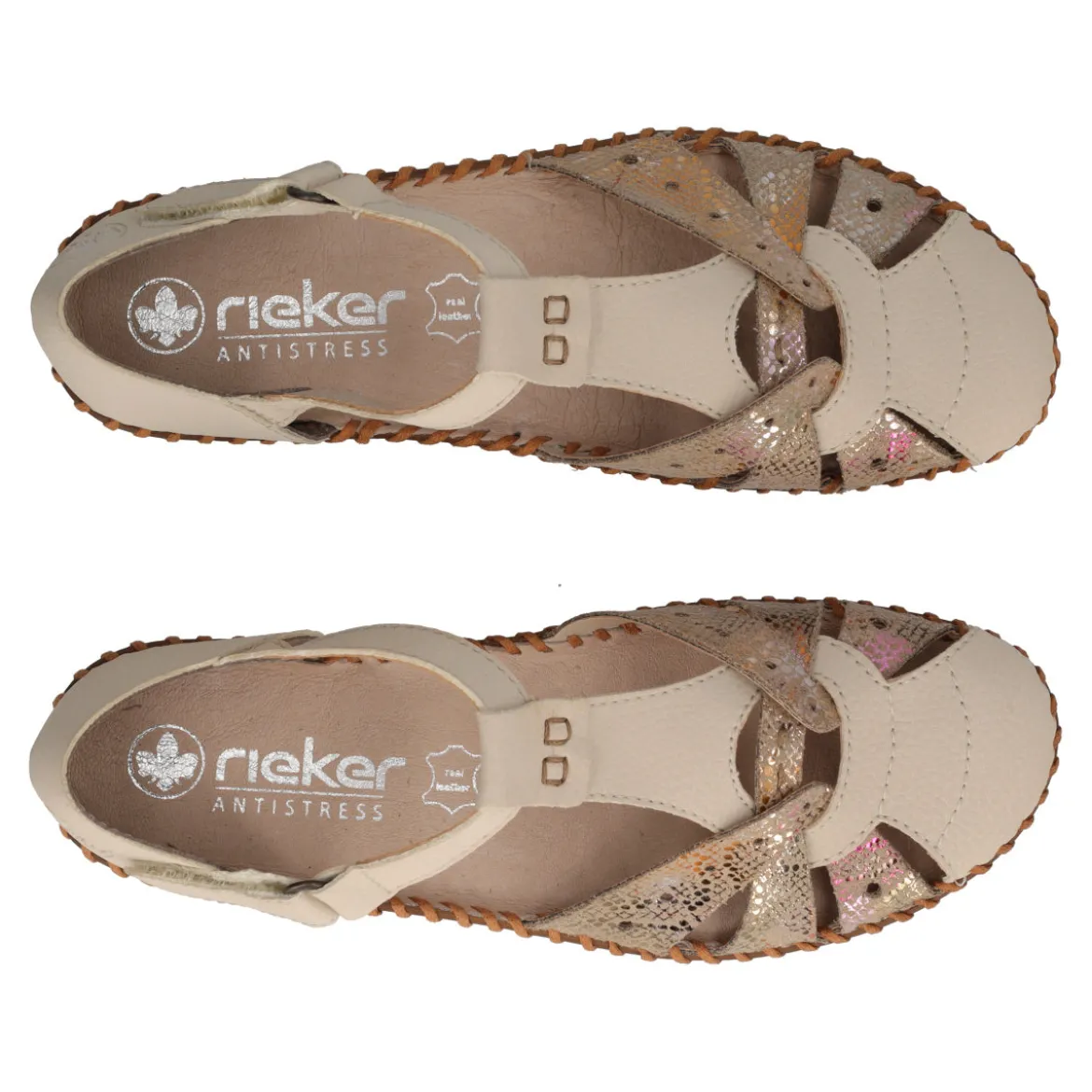 Sandali Donna Beige