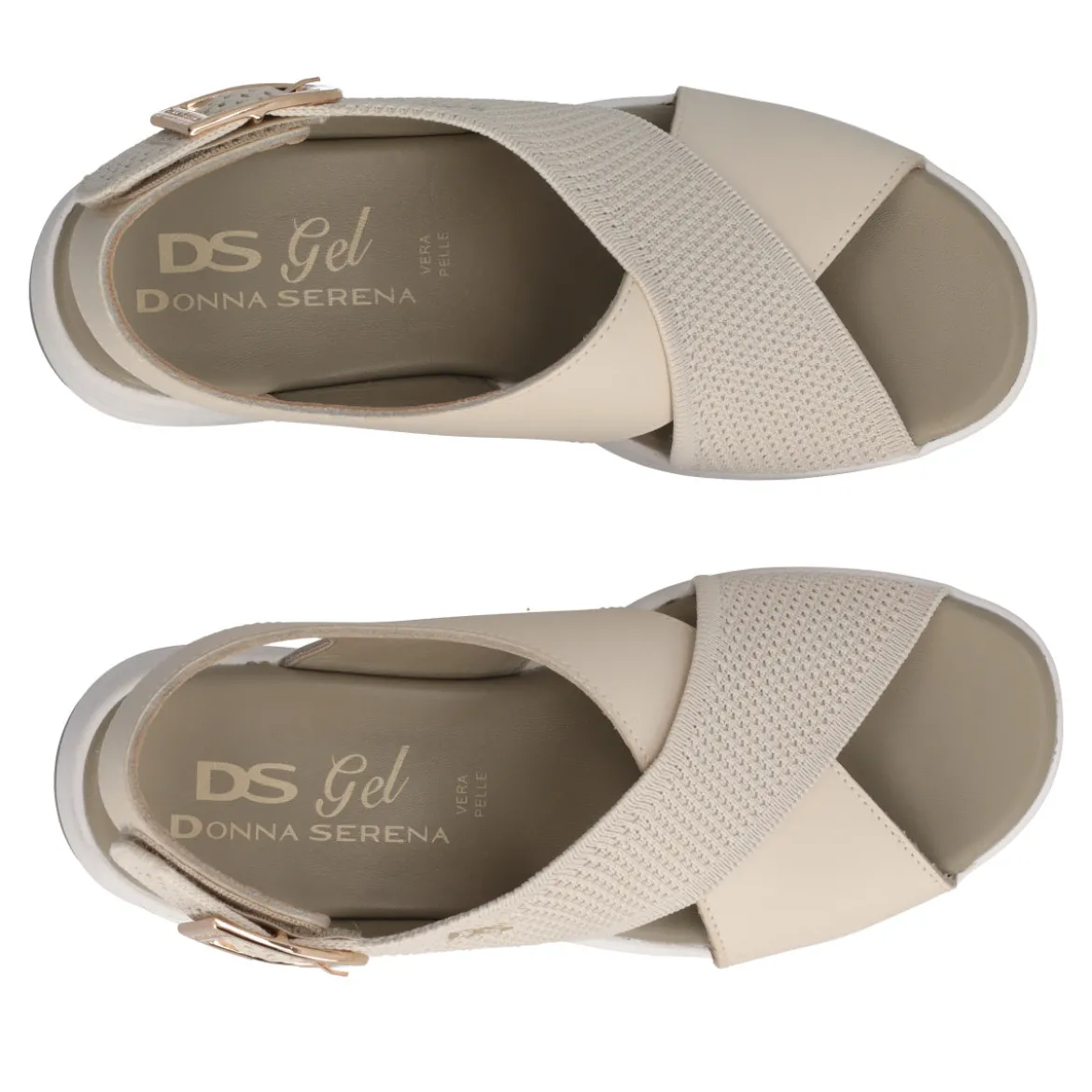 Sandali Donna Beige