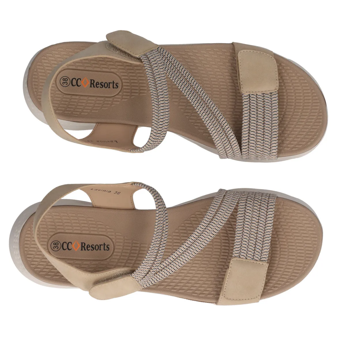 Sandali Donna Beige