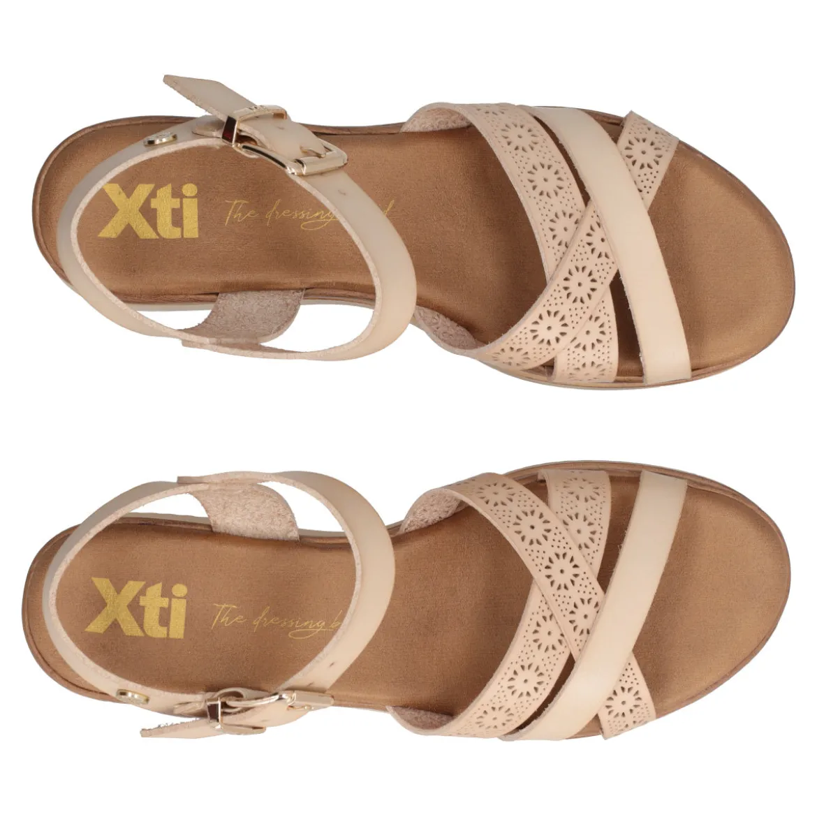 Sandali Donna Beige