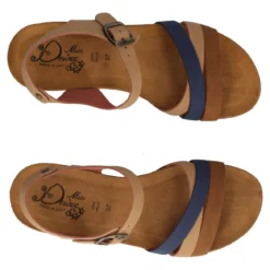 Sandali Donna Beige e Blu