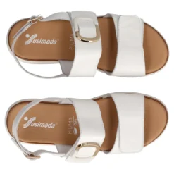 Sandali Donna Bianchi in Pelle