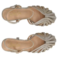 Sandali Donna Champagne