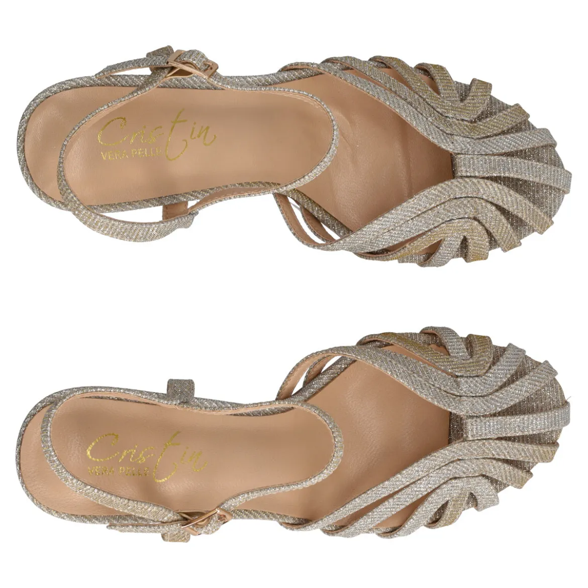 Sandali Donna Champagne