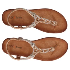Sandali Donna Champagne