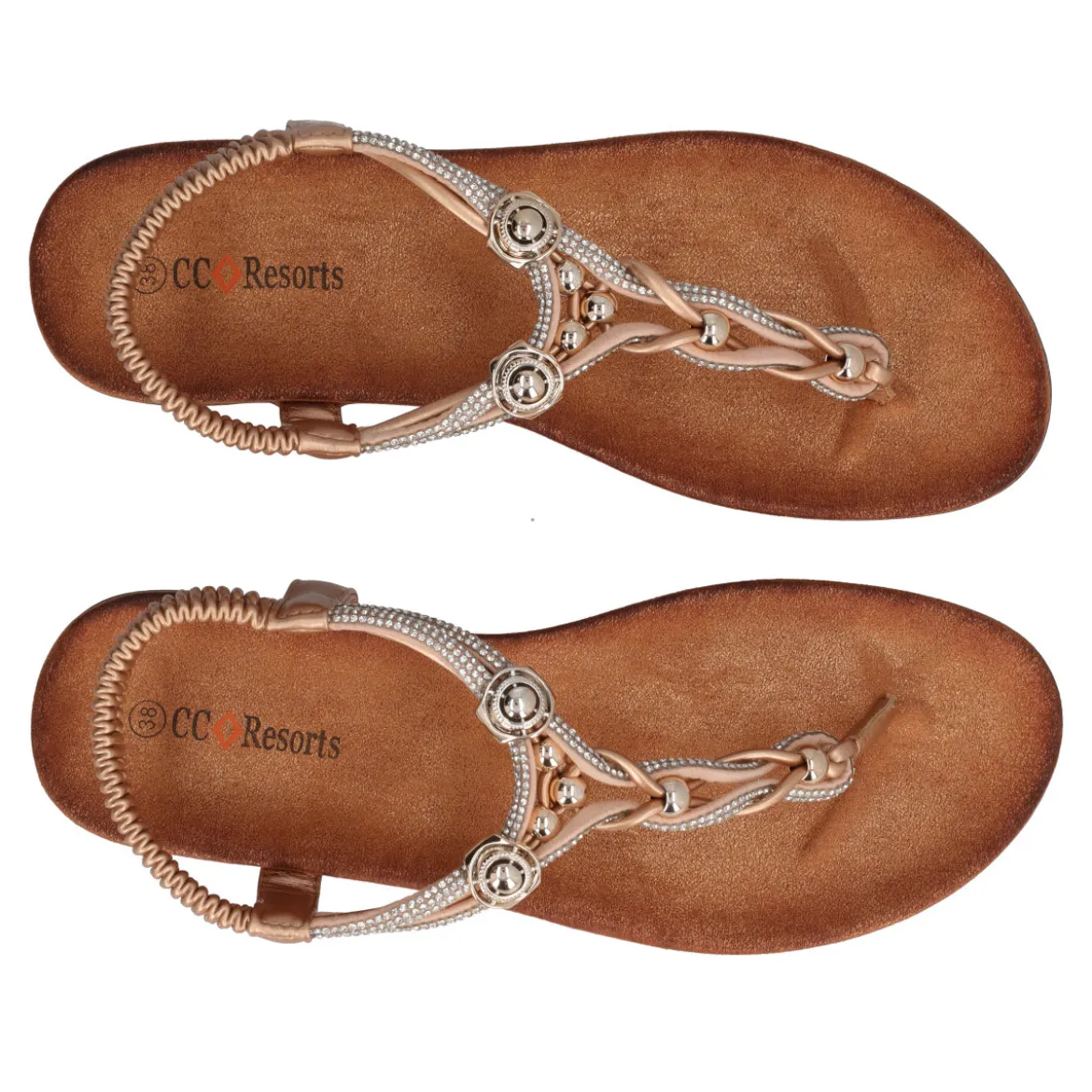 Sandali Donna Champagne