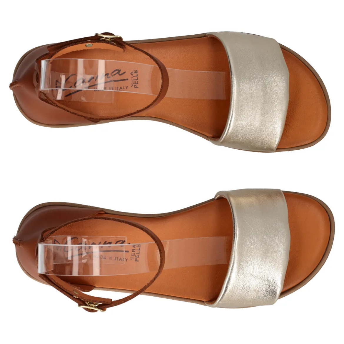 Sandali Donna Cognac