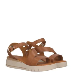 Sandali Donna Color Cuoio